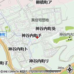 石川県金沢市神谷内町葵286周辺の地図