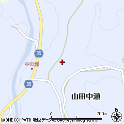 富山県富山市山田中瀬2786周辺の地図