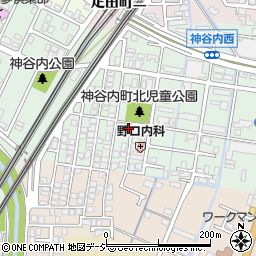 石川県金沢市神谷内町ハ周辺の地図