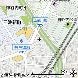 石川県金沢市三池栄町276周辺の地図