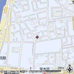 栃木県宇都宮市宝木町2丁目1114-22周辺の地図