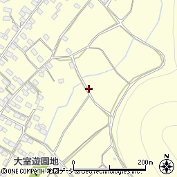 長野県長野市松代町大室周辺の地図