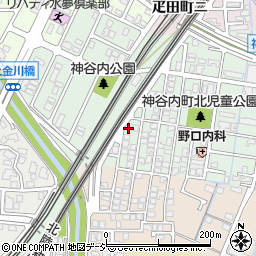 石川県金沢市神谷内町ハ2周辺の地図