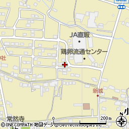 長野県長野市小島田町555-187周辺の地図