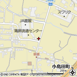 長野県長野市小島田町654周辺の地図