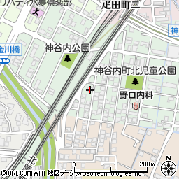 石川県金沢市神谷内町ハ2-4周辺の地図