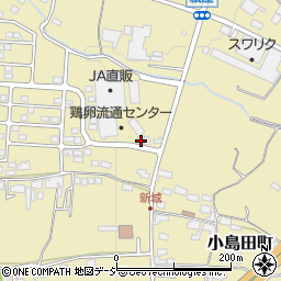 長野県長野市小島田町540-1周辺の地図