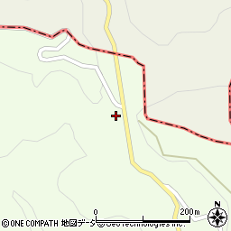 長野県長野市信州新町越道1292周辺の地図