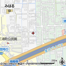 石川県金沢市割出町263周辺の地図