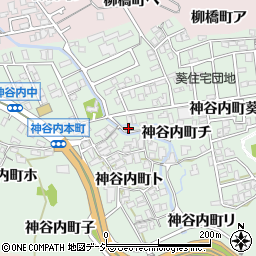 石川県金沢市神谷内町チ136-4周辺の地図