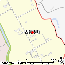 栃木県鹿沼市古賀志町周辺の地図