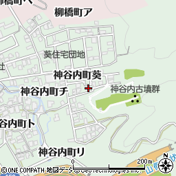 石川県金沢市神谷内町葵240周辺の地図