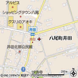 富山県富山市八尾町井田7531周辺の地図