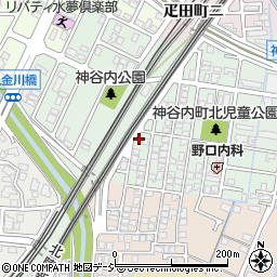 石川県金沢市神谷内町ハ2-6周辺の地図