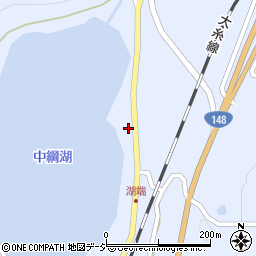 長野県大町市平簗場21494周辺の地図