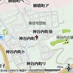 石川県金沢市神谷内町葵293周辺の地図