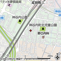 石川県金沢市神谷内町ハ12-6周辺の地図