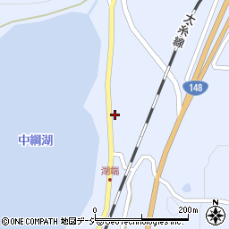 長野県大町市平簗場22375周辺の地図