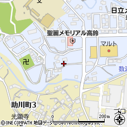 茨城県日立市高鈴町1丁目周辺の地図