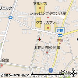 富山県富山市八尾町井田5927周辺の地図