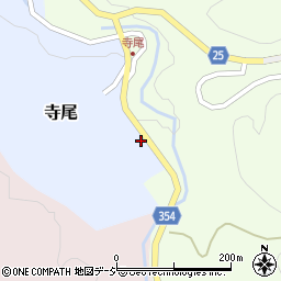 富山県砺波市寺尾74周辺の地図