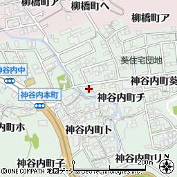 石川県金沢市神谷内町葵300周辺の地図