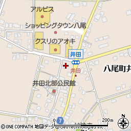 富山県富山市八尾町井田5800周辺の地図