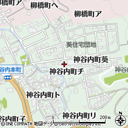 石川県金沢市神谷内町葵297周辺の地図