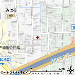 石川県金沢市割出町262-7周辺の地図