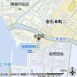 金沢温泉金石荘周辺の地図