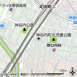 石川県金沢市神谷内町ハ13周辺の地図