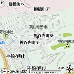石川県金沢市神谷内町葵295周辺の地図