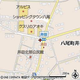 富山県富山市八尾町井田5799周辺の地図