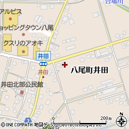 富山県富山市八尾町井田812周辺の地図