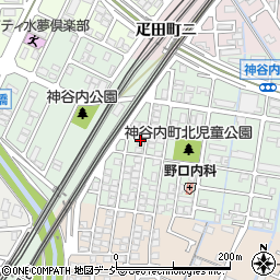 石川県金沢市神谷内町ハ13-4周辺の地図