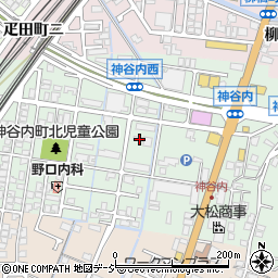 石川県金沢市神谷内町ハ88周辺の地図