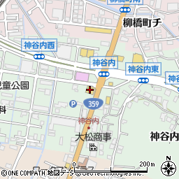はま寿司金沢神谷内店周辺の地図