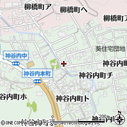 石川県金沢市神谷内町葵12周辺の地図