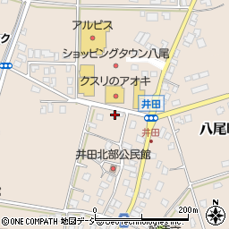富山県富山市八尾町井田6607周辺の地図