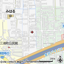 石川県金沢市割出町261周辺の地図