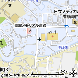 日立電線株式会社　高鈴寮周辺の地図