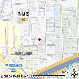 石川県金沢市割出町282周辺の地図