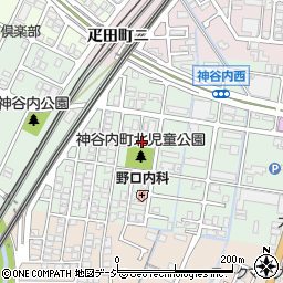 石川県金沢市神谷内町ハ42周辺の地図