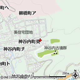 石川県金沢市神谷内町葵201周辺の地図