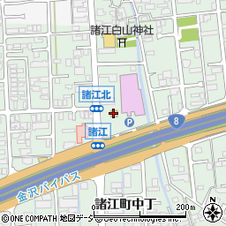 ローソン金沢諸江町店周辺の地図