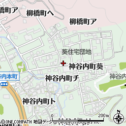 石川県金沢市神谷内町葵60周辺の地図