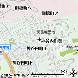 石川県金沢市神谷内町葵61周辺の地図