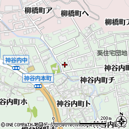 石川県金沢市神谷内町葵11周辺の地図