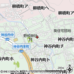 石川県金沢市神谷内町葵15周辺の地図