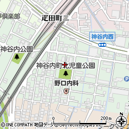 石川県金沢市神谷内町ハ42-1周辺の地図